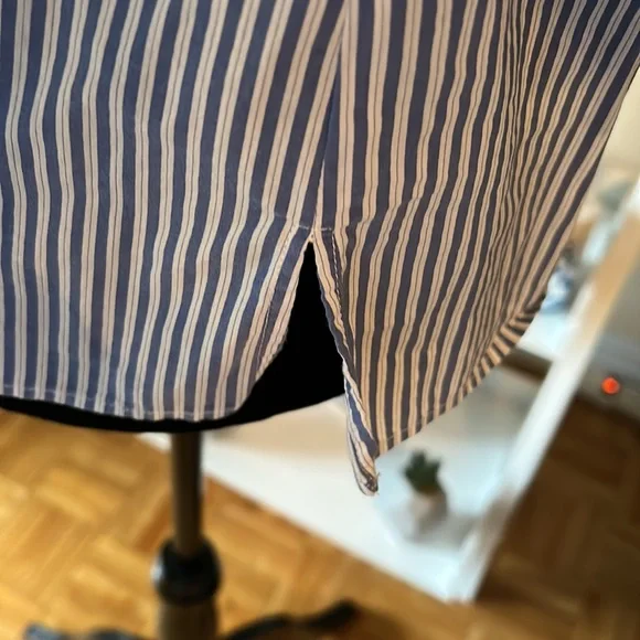 H&M blue/white striped top size 8 - Picture 9 of 12